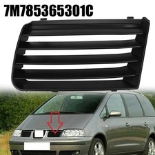 Bumper Grille Cover 2 side for Seat Alhambra 2001 to 2010 Replacement Part