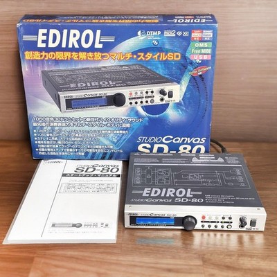 Roland Edirol SD-80 Studio Canvas 128-Voice USB Sound Module | eBay