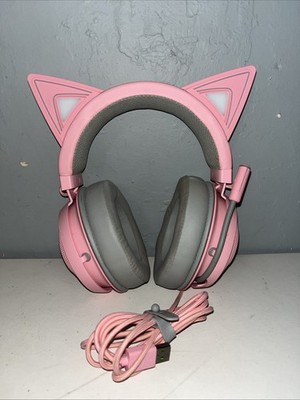 Razer Kraken Pink Kitty Edition USB Gaming Headset -