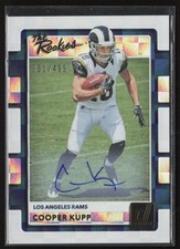 2017 PANINI DONRUSS COOPER KUPP THE ROOKIES AUTO 351/499 RC ROOKIE
