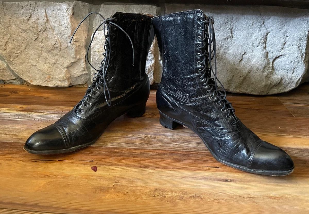 Women's Pre 1920 Vintage Boots for sale | eBay