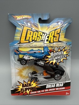 2007 Hot Wheels Crashers DREAD HEAD + Bonus Car NIB #N1725 | eBay