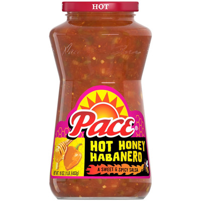 Hot Honey Habanero Sweet and Spicy Salsa 16Oz Jar