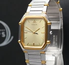 Vintage 1986 Near MINT / Box  Seiko Credor 7771-5011 22K Two Tone Quartz Men's