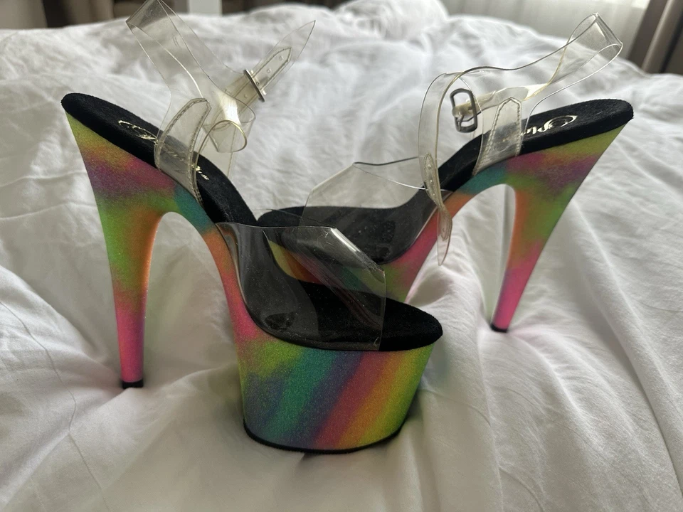 Ungetragene Plateau Sandalette - Bild 2 von 4
