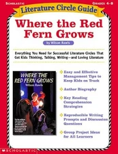 LITERATURE CIRCLE GUIDE: WHERE THE RED FERN GROWS: By Tara Mccarthy *Excellent*