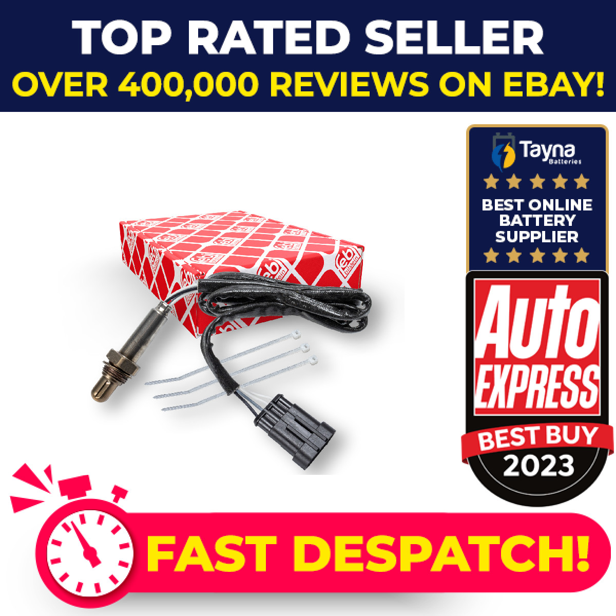 Lambda Sensor fits ALFA ROMEO 164 3.0 92 to 98 Oxygen 46423907 46417969 46420613