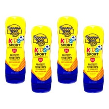4 Pack Banana Boat Kids Sport Sunscreen Lotion SPF 50 6oz Each