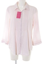 OPEN END Langarm-Bluse Damen Bluse Gr. DE 44 rosé Business-Look