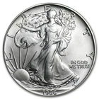 1986 US Mint American Silver Eagle Fine .999 Bullion Coin UNC ~ Free Shipping