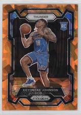 2023-24 Panini Prizm Orange Ice Prizm Keyontae Johnson #176 19cx
