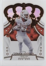 2020 Chronicles Draft Picks Crown Royale Mirror Holo 3/149 Collin Johnson 07o4