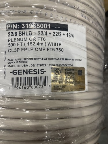 Honeywell Genesis 22/6 SHLD Cable 31965001