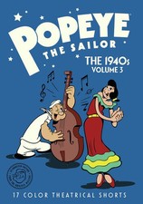 Popeye the Sailor: The 1940s: Volume 3 New DVD 