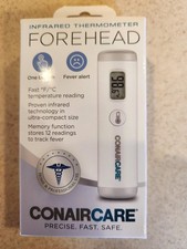 Conair Care Termometr na podczerwień na czoło - jeden przycisk z alarmem o gorączce ITH90 