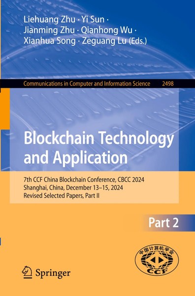 Liehuang Zhu (U. A.) | Blockchain Technology And Application | Taschenbuch | Xvi-image