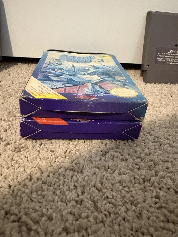 Mega Man 2,3 NES CIB Lot Read - Image 4 of 4