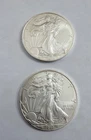2012 American Silver Eagle 1 OZ. X 2 /.999 Fine Silver BU Uncirculated