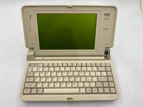 Tandy 1100 FD Vintage Laptop Computer Model 25-3530 - For Parts/Not working