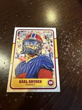 2025 Onyx Vintage Football #OVKASN Kael Snyder