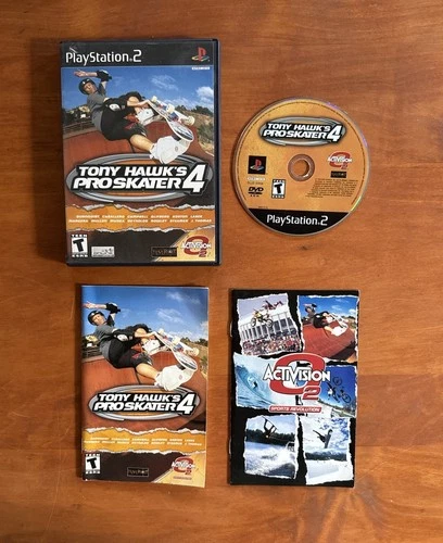 Tony Hawk's Pro Skater 4 (PlayStation 2, PS2) VGC CIB Complete w/ Reg & Tested