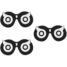 3Pcs Reusable Vr Lens Covers Soft Silicone Owl Pattern Lens Pad for Vr Headset
