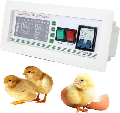 Smart Egg Incubator Controller with 5 Modes & Large Display for Poultry