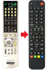 Telecomando di ricambio per Sony STR-DB790 | STR-DB790/S | STR-DB790QS |