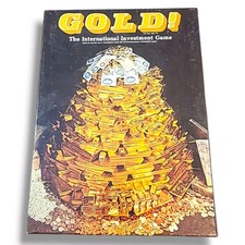 Gold! Board Game 1981 Avalon Hill Complete International Investment Game