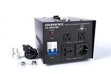 3000W ST-Pro Auto Step Up Step Down Voltage Transformer Converter, Heavy-Du...