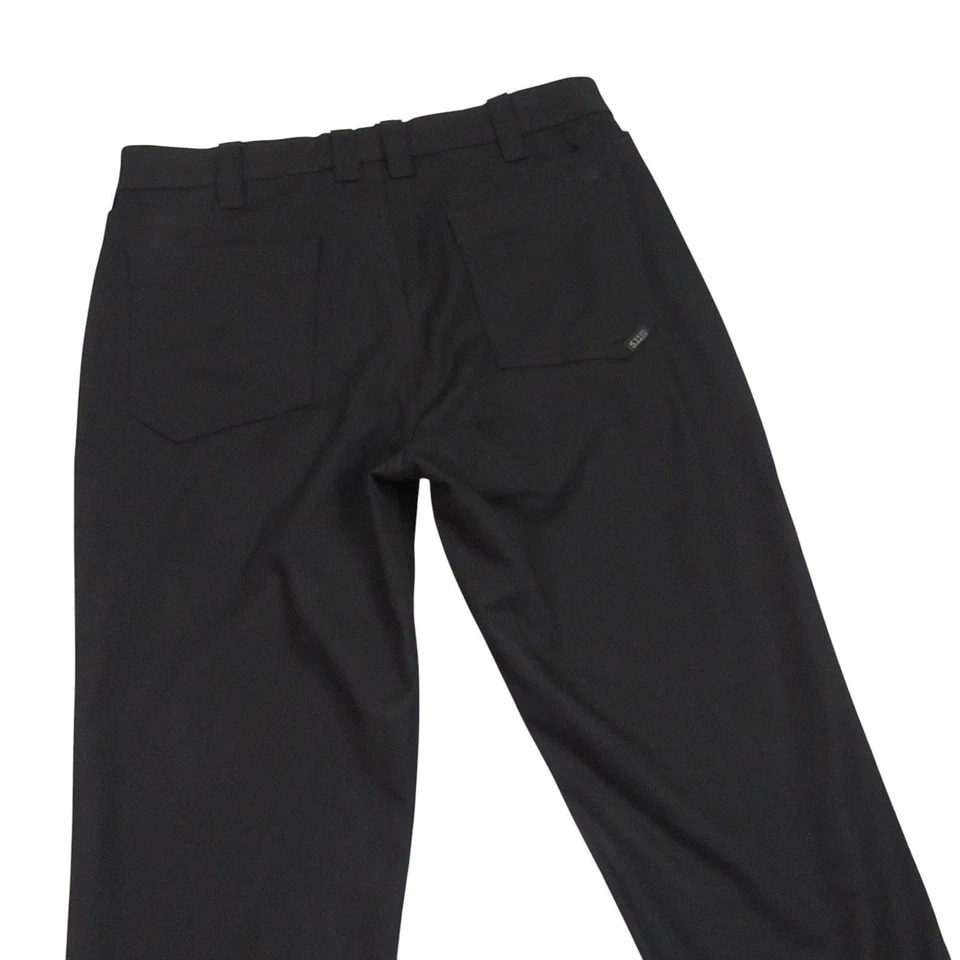 5.11 Tactical Men's Straight Fit Defender Flex Urban Pant Black Size 31x32 - Image 4 of 4