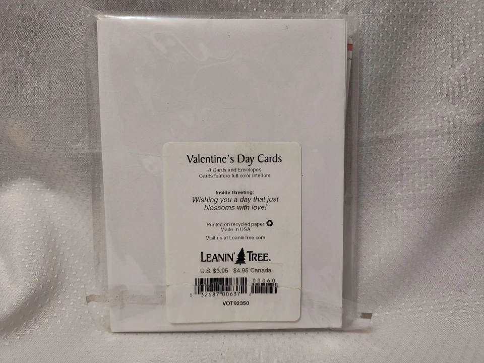 8 Pack Valentine's Day Greeting Cards*Leanin Tree*Romantic Tina Wenke Art*New - Image 4 of 4