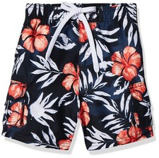 Kanu Surf Boys' Vacay Quick Dry UPF 50 Beach Swim Trunk 2T Vacay Black