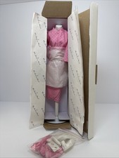 Princess Diana Royal Wardrobe Danbury Mint Pink White Dotted Dress 773-008
