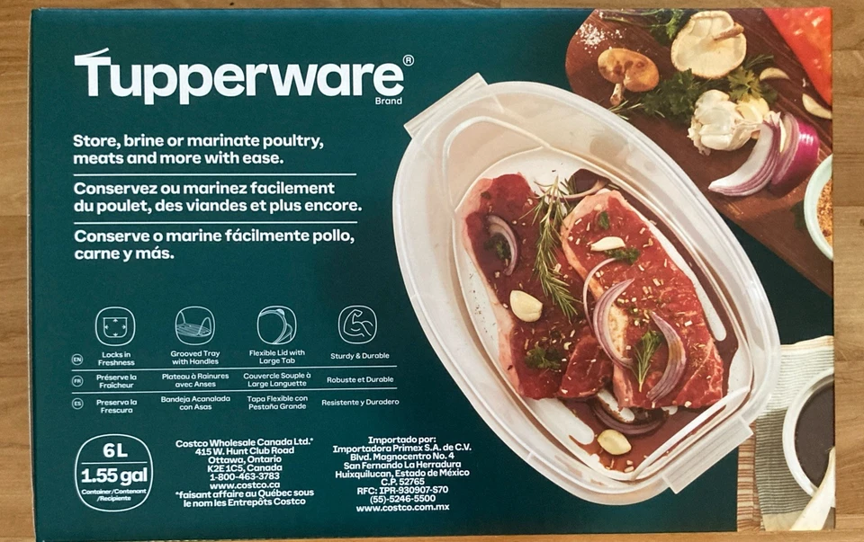 Tupperware XL Food Storage Container - Image 3 of 4