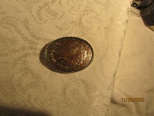 Vintage Eagle Flying Belt Buckle Made in USA