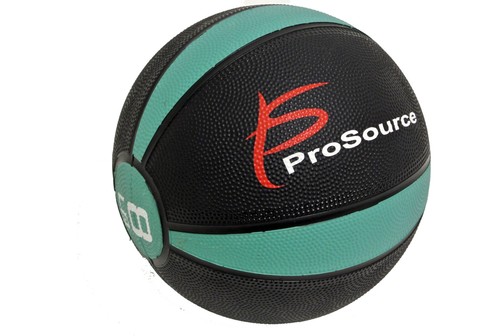 ProSource Fit Weighted Medicine Ball for Full Body Workouts, Non-Slip Grip - Picture 1 of 3