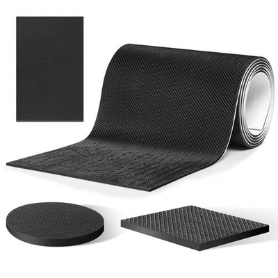 CHUNZEXI Non Slip Furniture Pads, Self 4x40 inch 1 Rectangular, Black