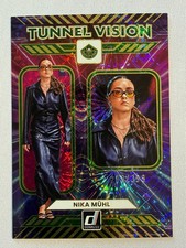 Nika Muhl 2025 WNBA Donruss Tunnel Vision Green Fireworks #'d 213/399 Storm