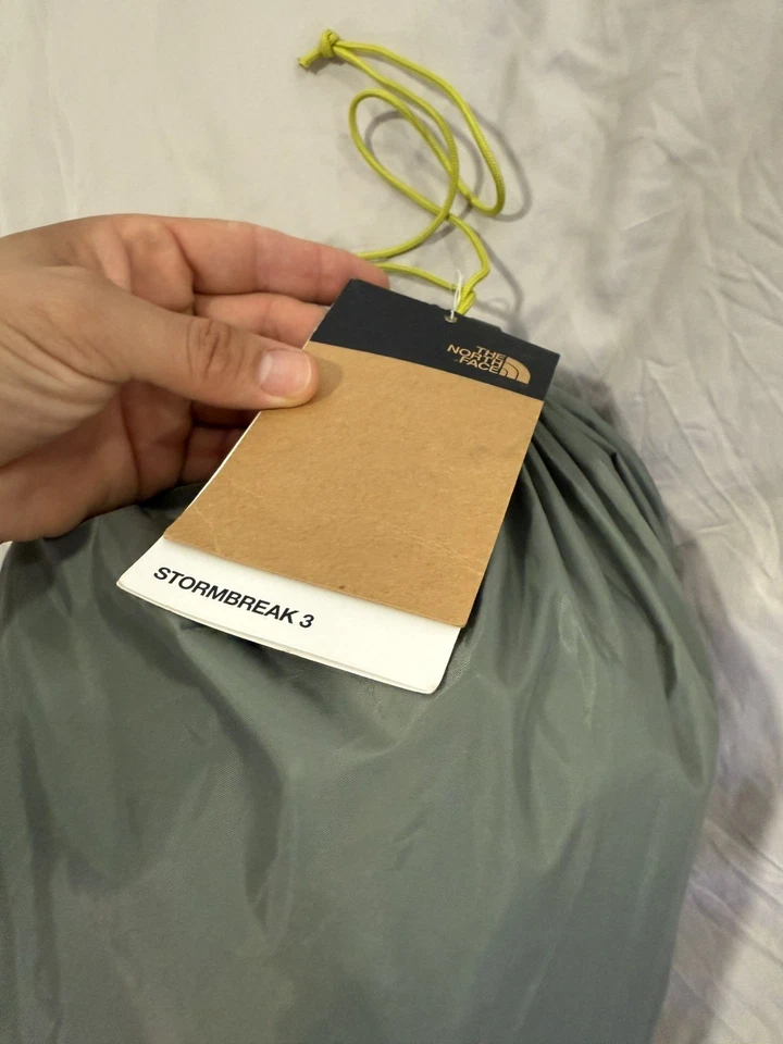 Tienda The North Face Stormbreak para 3, 3 personas, gris asfalto Foto 3 de 4