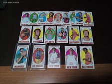1969-70 Topps Vintage Basketball Card Starter set Lot 20 diff  Alcindor  Baylor
