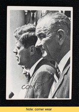 1964 Topps The Story of John F Kennedy Lyndon B Johnson #1 READ 0nr3