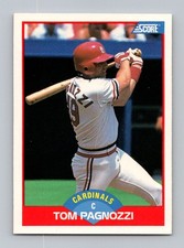 1989 Score #483 Tom Pagnozzi Near Mint or Better