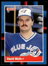 1988 Donruss David Wells Rookie Toronto Blue Jays #640
