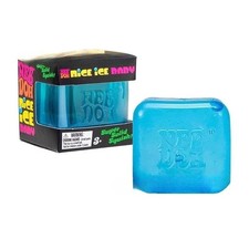 Schylling NeeDoh Nice Cube Squishy Stress Relief Fidget Toy Blue
