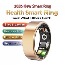 Smart Ring Step Sleep HRV Blood Oxygen Heart Rate Fitness Tracker for golden 9