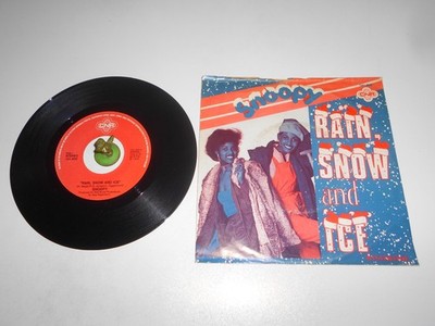 Snoopy - Rain Snow and Ice (1978) Vinyl 7` inch Single Vg +++