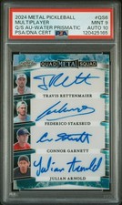 CONNOR GARNETT/FEDERICO STAKSRUD/JULIAN ARNOLD/TRAVIS RETTENMAIER PSA 9 AUTO 10