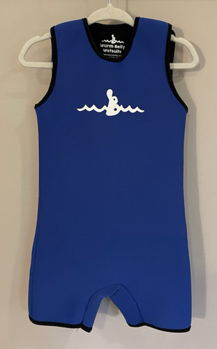 Warm Belly Wetsuits Kids 2T 3T Small Swim Lessons Wet Suit Neoprene Shorty