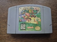 Super Mario 64 (Nintendo 64, 1996) Authentic Cart